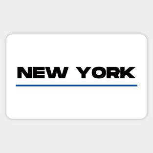 New York simple Magnet